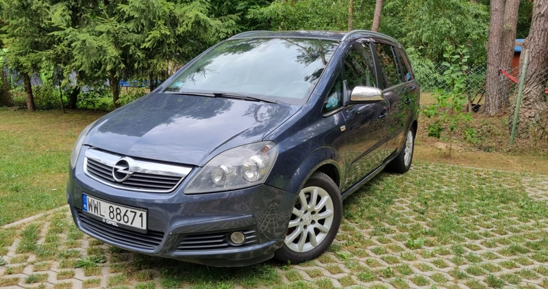 Opel Zafira cena 8300 przebieg: 286000, rok produkcji 2007 z Ząbki małe 191
